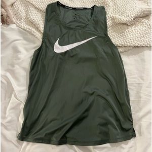 GREEN NIKE TANK